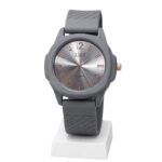 U&I Grey Stylish Analog Watch for Women  | Soft Silicone Strap | Quartz Movement