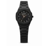 Black Arabic Numerals Modern Watch for Men - Octagonal