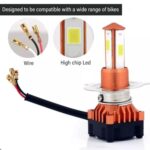 RG LED Motorcycle Headlight Bulb | Ultra Bright White Light | Easy Plug & Play Conversion Kit for Bikes - Image 4
